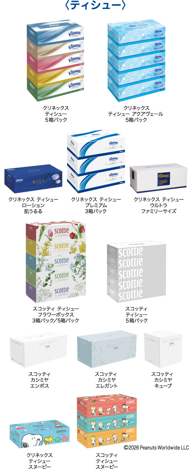〈ティシュー〉